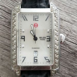 Michele Milou Park Diamond ladies watch